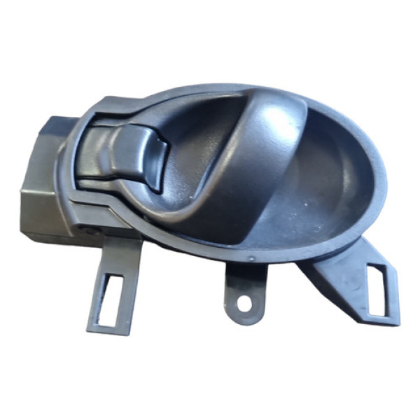 Maçaneta Interna Diant Esq Nissan March 2015 A 2020 Preto Dianteira