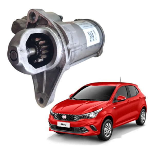 Motor Partida Arranque Fiat Argo Cronos Mobi 2017 2022