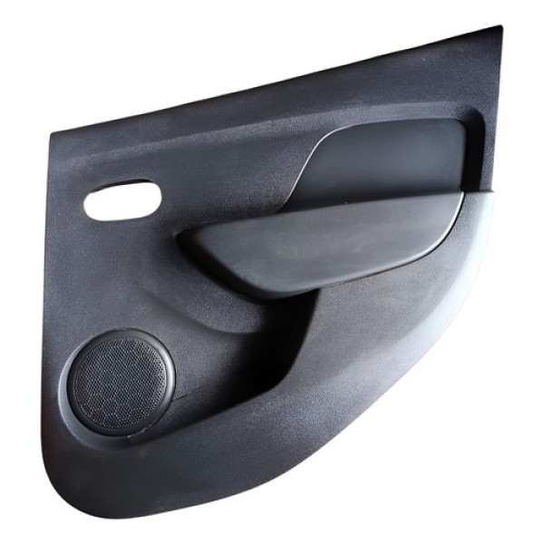 Forro Porta Traseiro Direito Renault Sandero Logan 2017 2023 Preto
