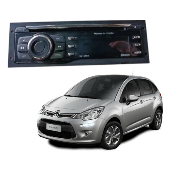 Radio Pioneer Bluetooth Citroen C3 2014 2018 