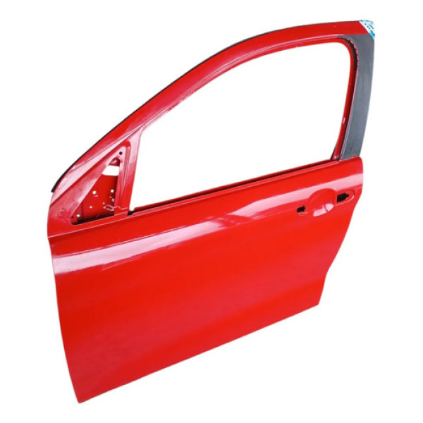Porta Dianteira Esquerda Vermelha Fiat Argo Cronos 2017 2025 Dianteira Esquerda Vermelha