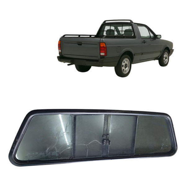 Vidro Vigia Traseiro Vw Saveiro 1989 1992 E243r001150