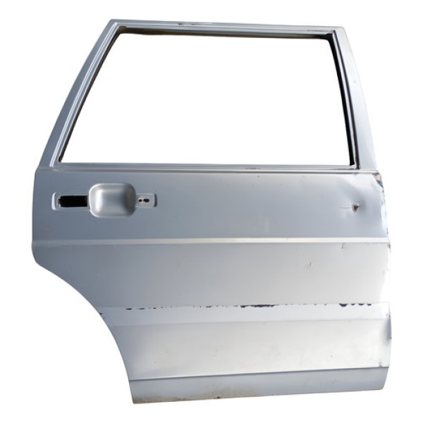 Porta Traseira Direita Vw Santana 2000 Traseira Esquerda Prateado