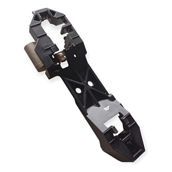 Suporte Maçaneta Traseira Direita Vw Parati G3 1999 2005 Preto Traseira