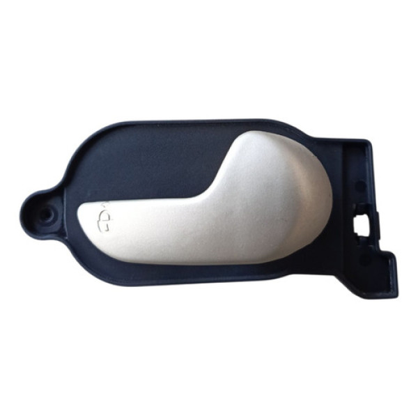 Maçaneta Interna Direita Ford Fiesta 2003 2014 Prata Dianteira/traseira