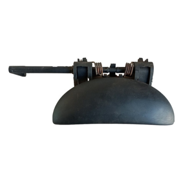 Maçaneta Externa Traseira Esquerda Peugeot 206 2003 2008 Preto Traseira