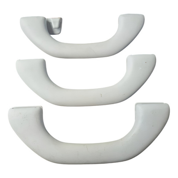 Kit Alça Teto Vw Golf 99 A 06 Cinza