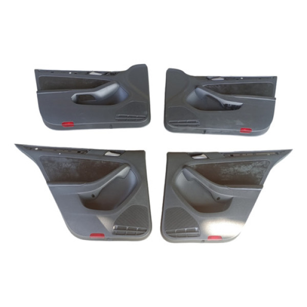 Jogo Forro Porta Vw Jetta 2014 Preto