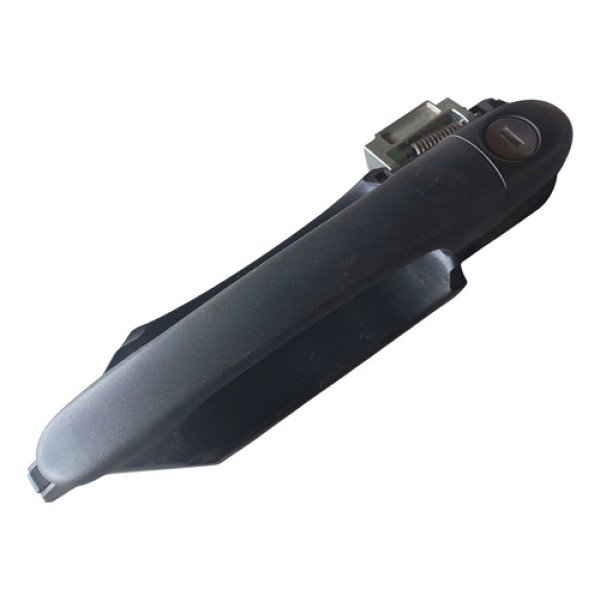 Maçaneta Externa Dianteira Fiat Mobi Like 2020 2022 Preto Dianteira