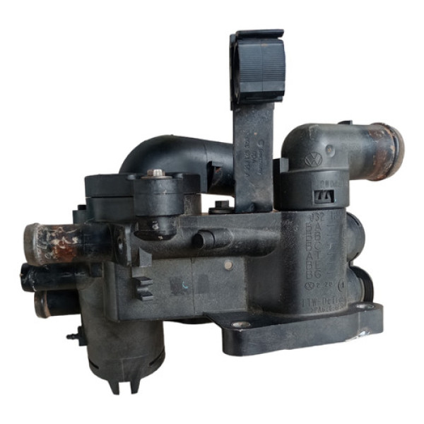 Carcaça Válvula Termostática Vw Golf Fox 