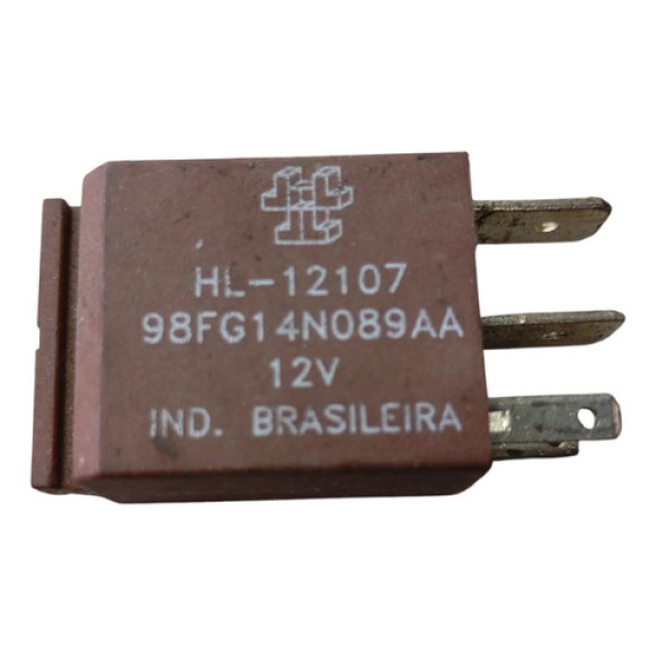 Rele Auxiliar 12v Ford Fiesta 2003 2014 98fu14n089aa