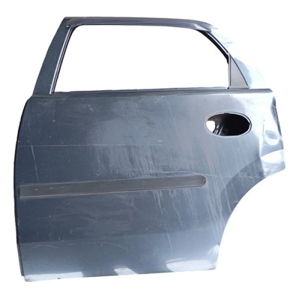 Porta Traseira Esquerda Chevrolet Corsa 2003 C Detalhe Traseira Esquerda Verde