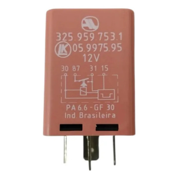 Relé Vidro Elétrico Vw Gol Voyage Santana 3259597531