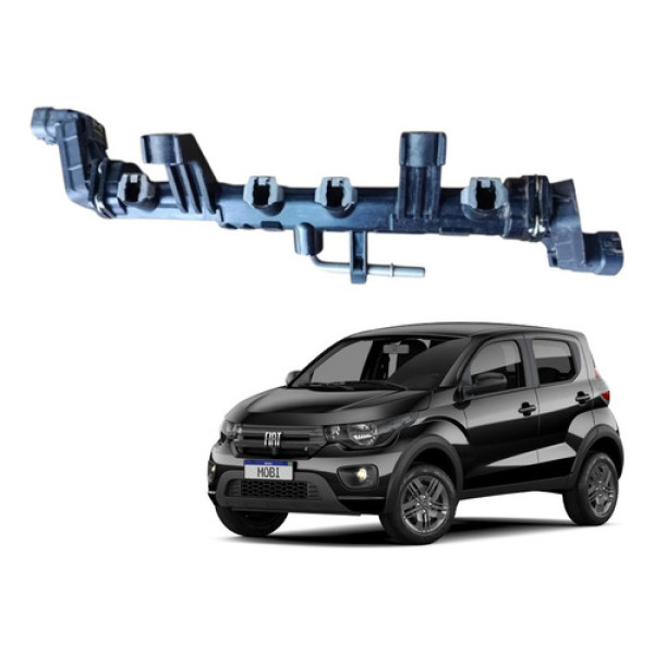 Flauta Bico Injetor Fiat Mobi 2015 2023