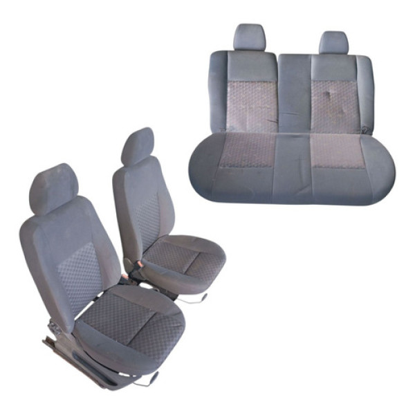 Jogo Bancos Ford Fiesta 2002 2005 2s65a663232aa Preto