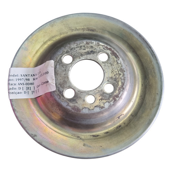 Polia Virabrequim Vw Gol Parati Santana 1985 1995