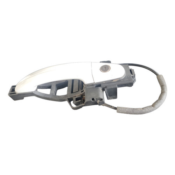 Maçaneta Externa Dianteira Esquerda Ford Focus 2014 2019 Branco Dianteira