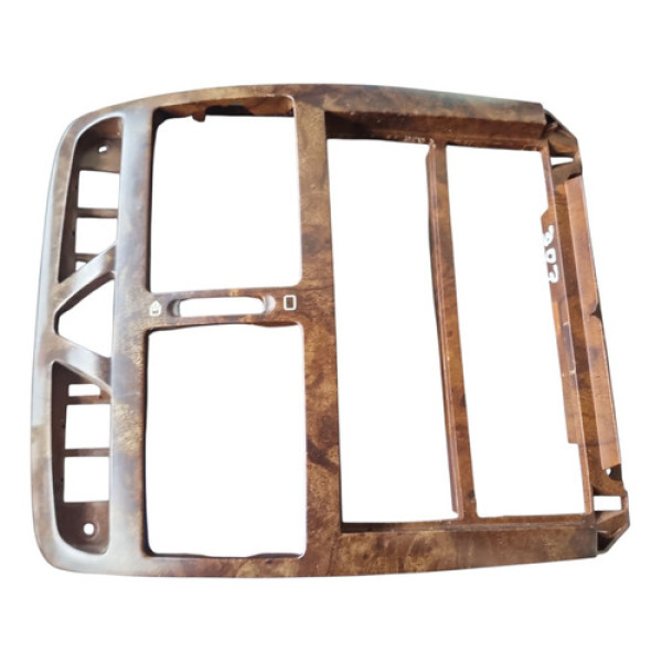 Moldura Painel Central Madeira Peugeot 307 2002 2012