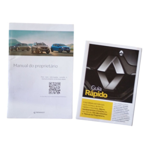 Manual Proprietário Guia Rápido Renault Sandero Logan 2014