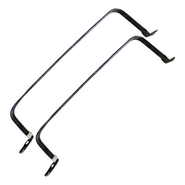 Par Cinta Suporte Tanque Combustível Ford Focus 2014 2018 Preto