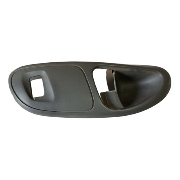 Moldura Maçaneta Interna Traseira Direita Vw Gol G2  Cinza Traseira