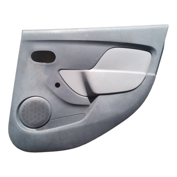 Forro De Porta Traseiro Direito Renault Sandero Logan 2018 Cinza