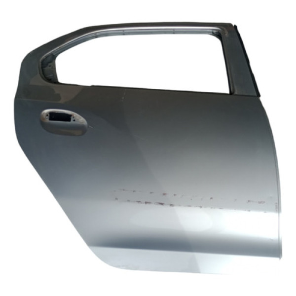 Porta Traseira Direita Renault Logan 2015 A 2023 - Traseira - Direito - Prata