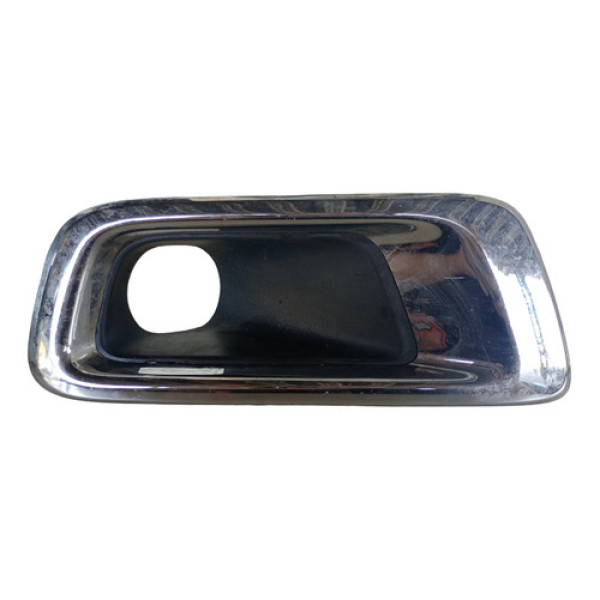 Moldura Farol Milha Esquerdo S10 12/16 C Detalhe  Preto Esquerdo