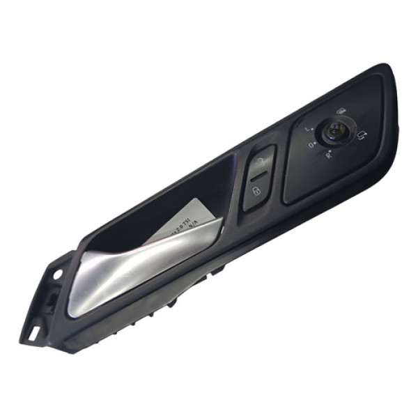 Maçaneta Dianteira Esquerda Vw Jetta 2011 2013 5c6837197a Preto Dianteira