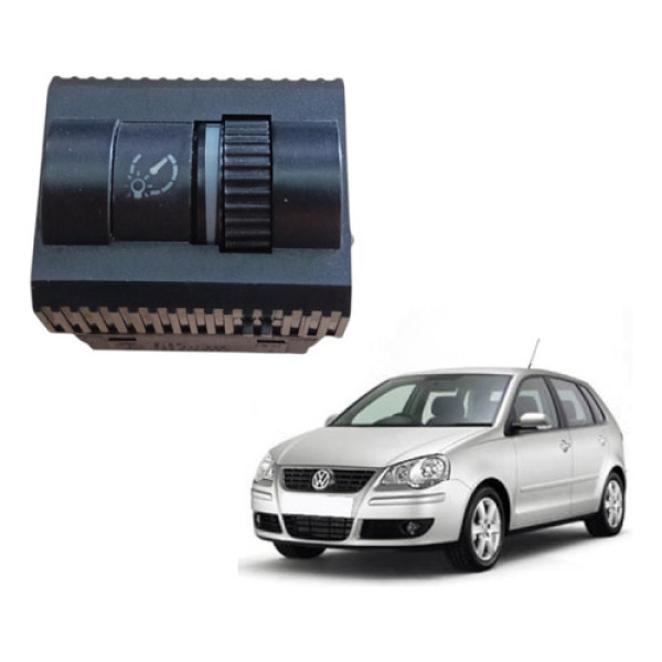 Botão Reostato Iluminação Painel Vw Polo 2003 2012