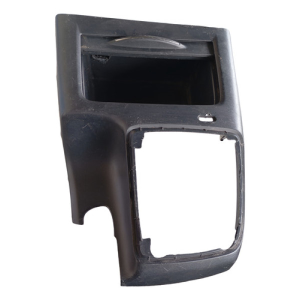 Moldura Console Porta Objetos Honda Civic 2007 2011 Detalhe Preto