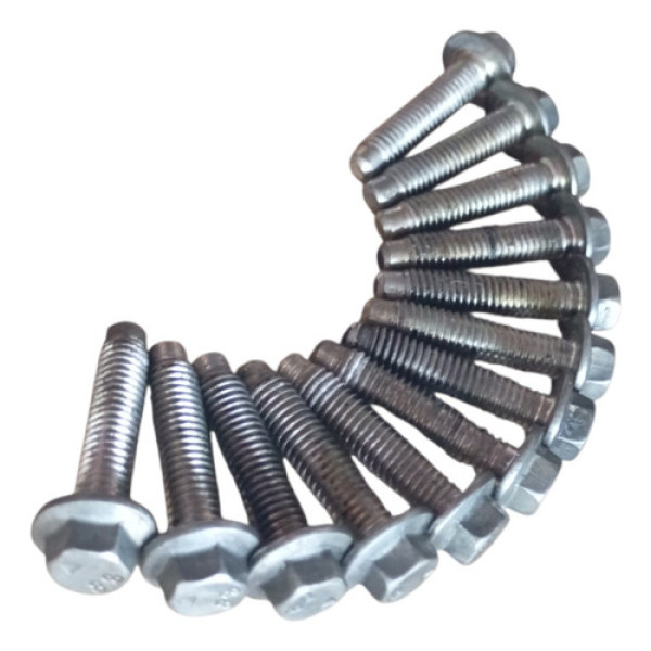 Jogo Parafuso Tampa Cabeçote Renault Logan 1.0 3c 2017 2023 