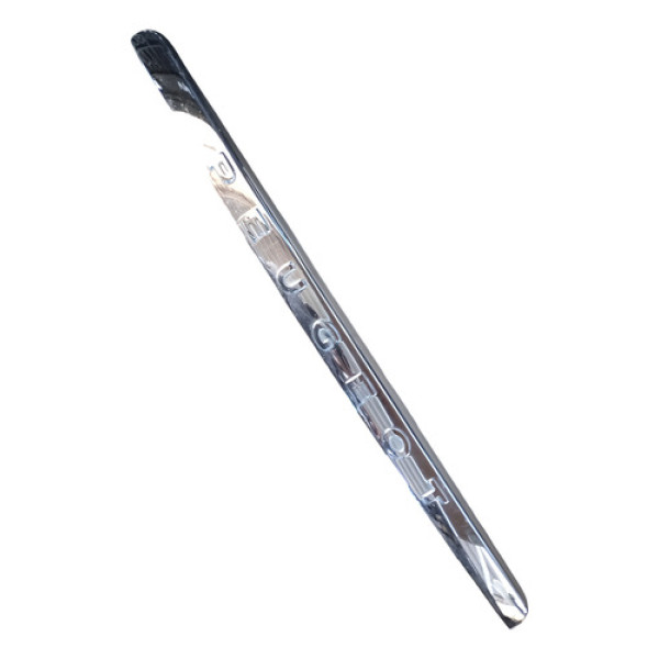 Moldura Friso Tampa Traseira Peugeot 207 Passion Detalhe Prateado