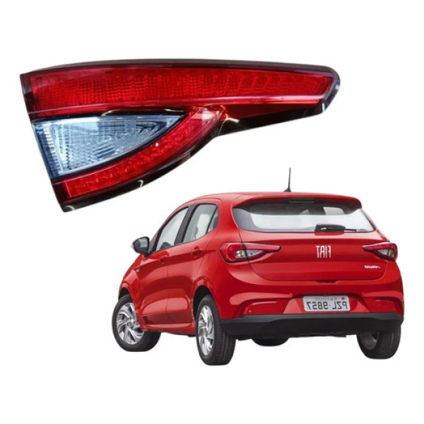 Lanterna Tampa Traseira Esquerda Fiat Argo 2017 2022