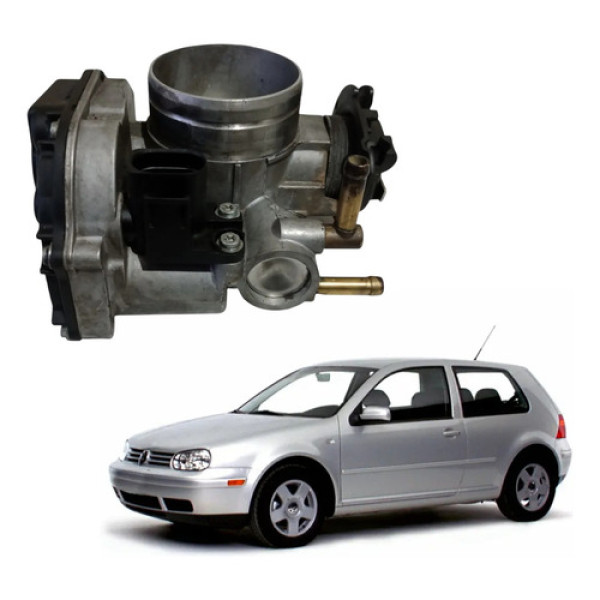 Corpo Borboleta Vw Golf 06a133064j Preto