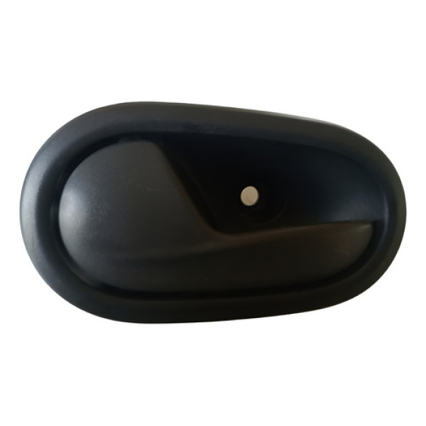 Maçaneta Interna Esquerda Renault Sandero Logan 2018 2023 Preto Traseira