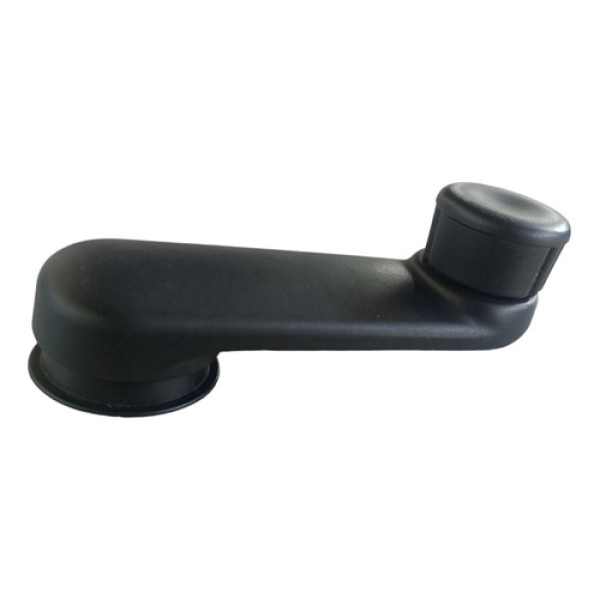 Manivela Vidro Traseiro Renault Logan Sandero 2019 A 2020 Preto