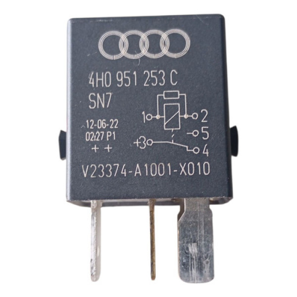 Rele Auxiliar Bomba Combustível Vw Jetta 2014 4h0951253c