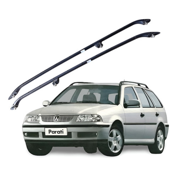 Rack Teto Vw Parati G2 G3 1999 2007 Preto