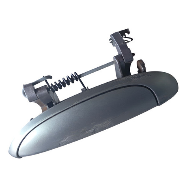 Maçaneta Externa Traseira Esquerda Renault Clio 2004 Detalhe Verde Traseira