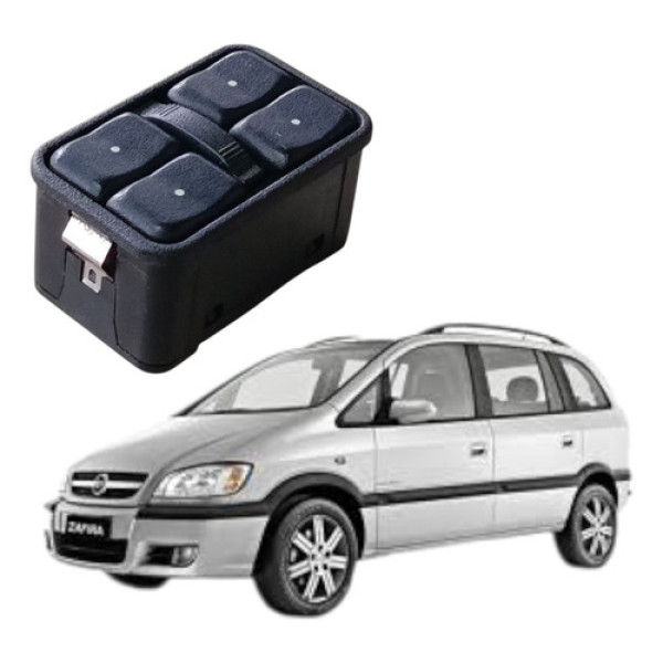 Comando Vidro Eletrico Dianteiro Esq Gm Zafira 2000 2012