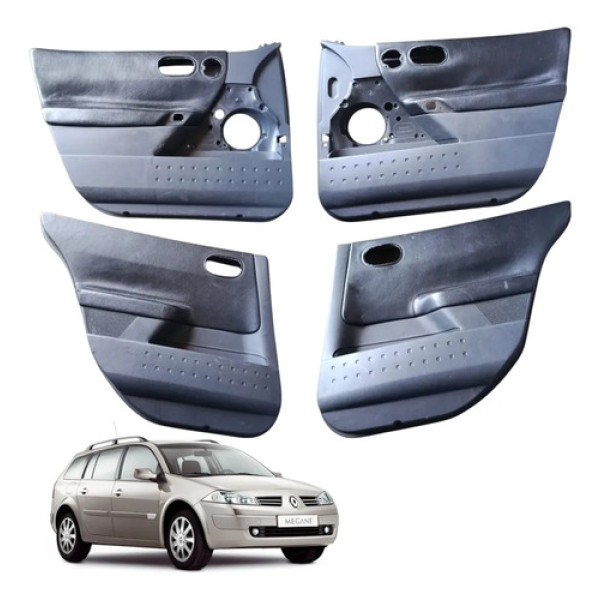 Kit Jogo Forro Porta Renault Megane 2007 2012