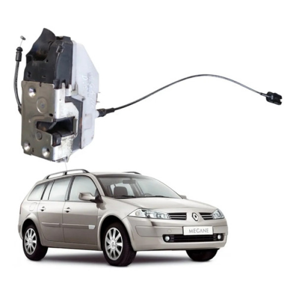 Fechadura Porta Dianteira Esquerda Renault Megane  2007 2013
