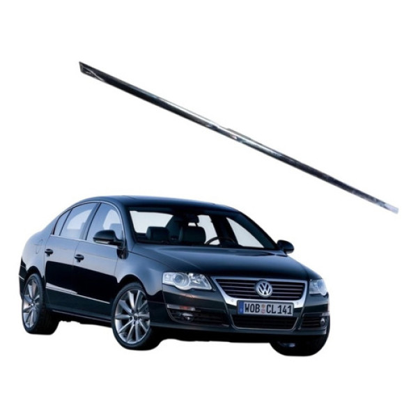 Friso Porta Traseira Direita Vw Passat 2006 3c0853754a