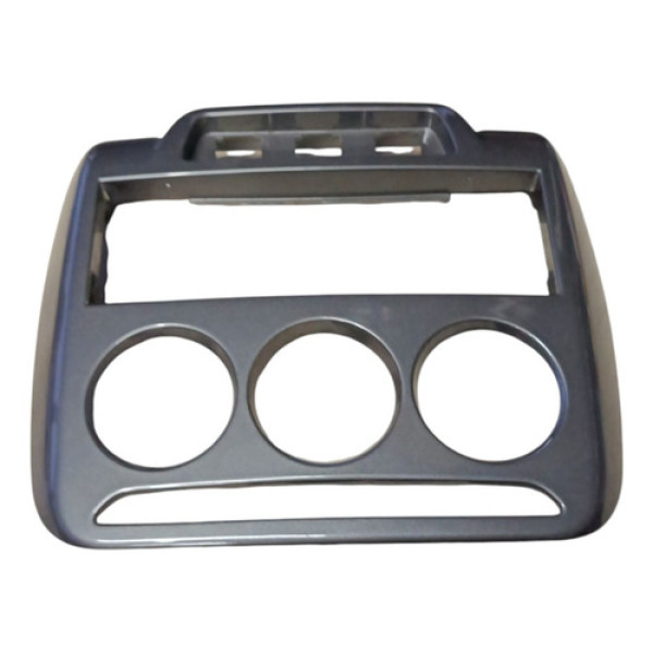 Moldura Painel Botão Ar Central Coman Citroen C3  2015