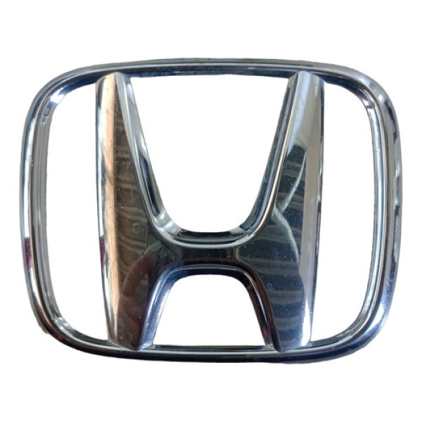 Emblema Grade Parachoque Dianteiro Honda Civic C Detalhe  Cromado