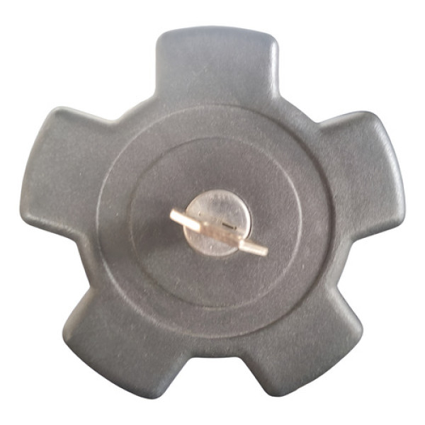 Tampa Bocal Tanque Combustível Vw Gol Voyage 1980 1995 Preto