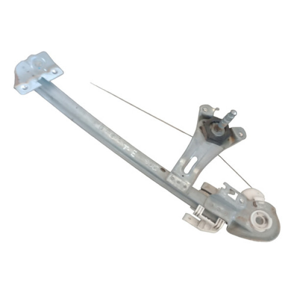 Máquina Vidro Manual Traseiro Esq Peugeot 206 2001 A 2007