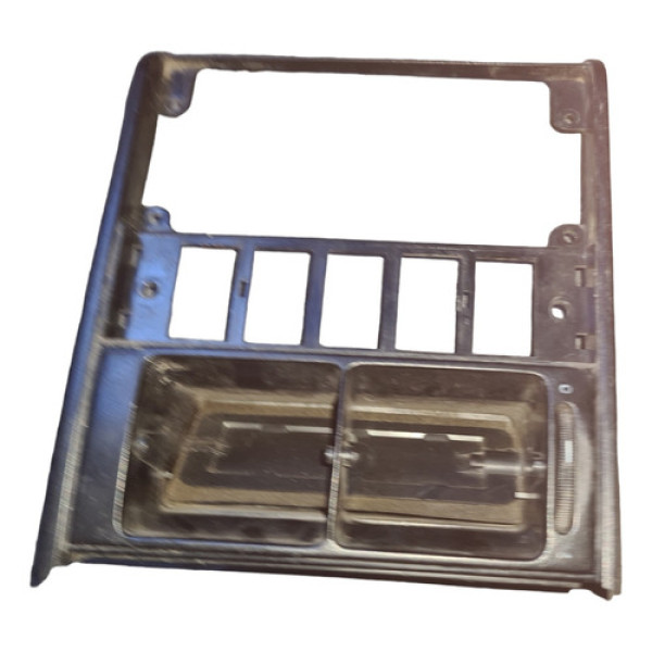 Moldura Painel Central  Difusor De Ar Vw Gol 1999 Preto