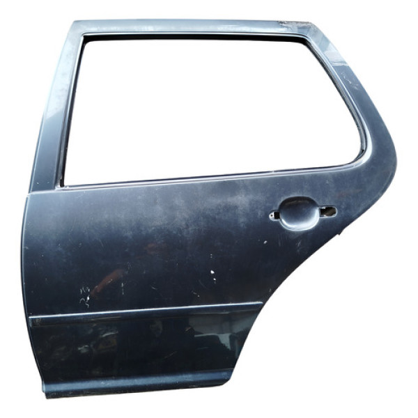 Porta Traseira Esquerda Vw Golf Sportline Sapão 2000 2012 Traseira Esquerda Grafite